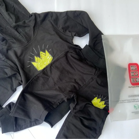 Hip Hop Kids Sweatsuits by Hollis King. The Crown 👑 Edition